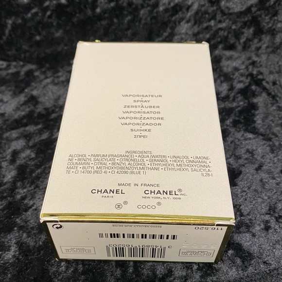 Authentic Chanel Coco Mademoiselle - Empty Bottle & Box - 3.4 fl oz (100 ml). - Picture 7 of 14